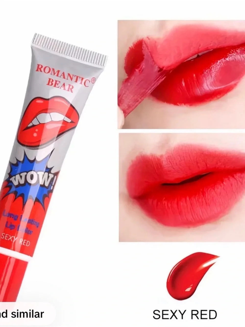 WOW! Long-Lasting Lip Color — Pink, Hot Pink, Orange, Red Shades